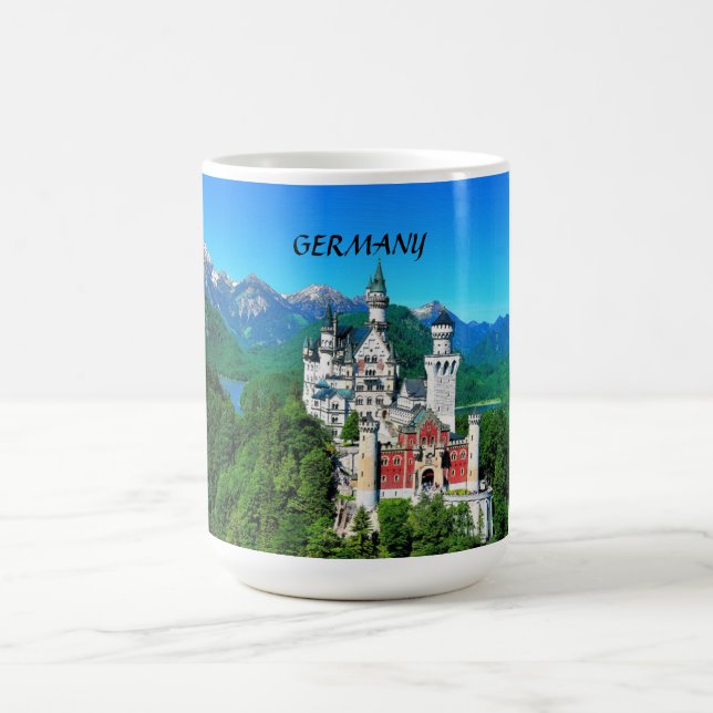 TAZA DE CAFÉ CASTILLO DE NEUSCHWANSTEIN, ALEMANIA (Centro)