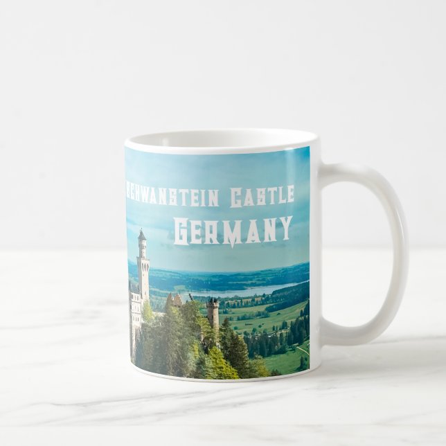 Taza De Café Castillo de Neuschwanstein | Coffee Mug Alemania (Derecha)