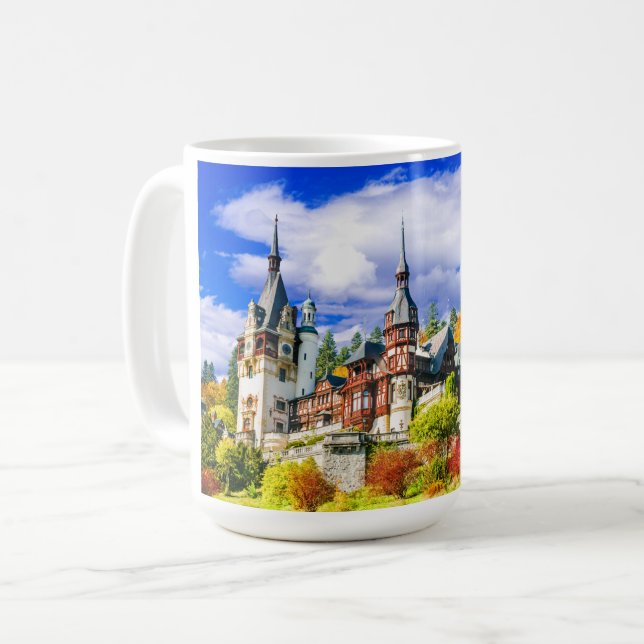 Taza De Café Castillo de Peles (Anverso izquierdo)