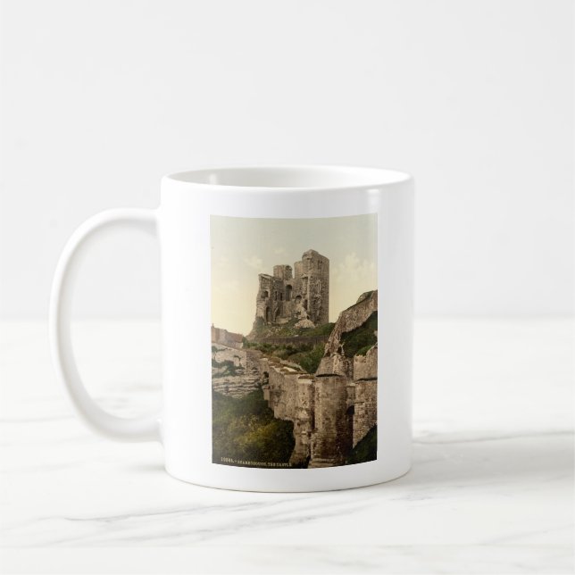 Taza De Café Castillo de Scarborough, Scarborough, Yorkshire, (Izquierda)