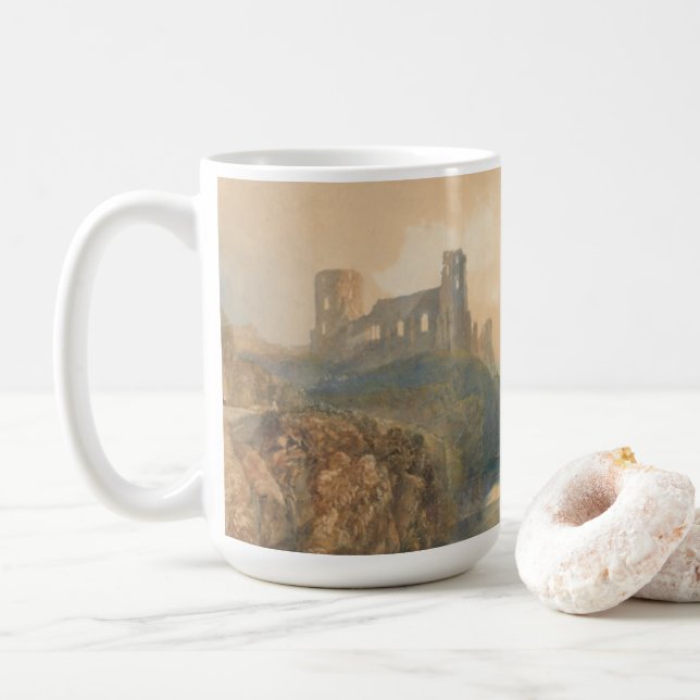 Taza De Café Castillo de William Turner Barnard (Con donut)