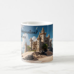 Taza De Café Castillo desde la playa de Posibilidades