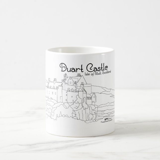 Taza De Café Castillo Duart Isla de Mull Escocia (Centro)