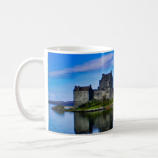 Taza De Café Castillo Eilean Donan, Escocia (Izquierda)