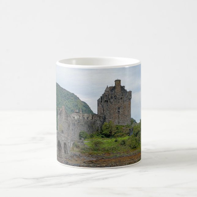 Taza De Café Castillo Eilean Donan, Loch Duich - Escocia, Reino (Centro)