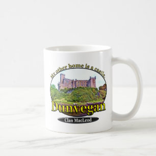 Taza De Café Castillo Escocia de MacLeod Dunvegan del clan