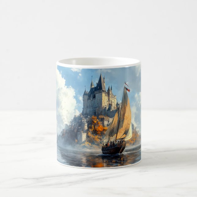 Taza De Café Castillo medieval (Centro)