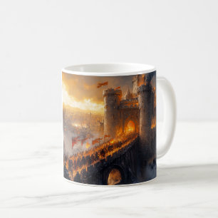 Taza De Café Castillo Medieval