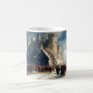 Taza De Café Castillo medieval