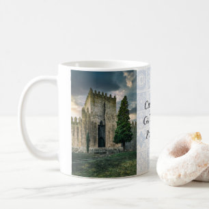 Taza De Café Castillo medieval de Guimaraes, Portugal.