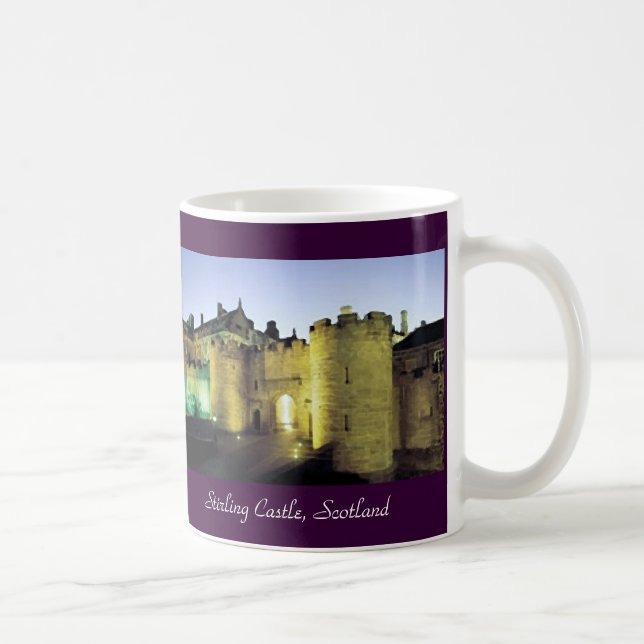 Taza De Café Castillo Stirling en Dusk Mug (Derecha)