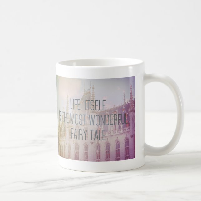 Taza De Café Castillo Tale Pastel de hadas (Derecha)