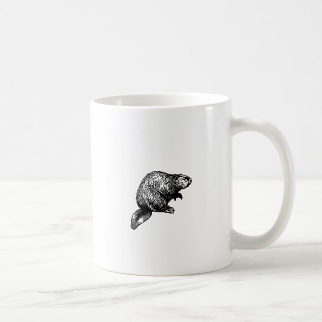 Taza De Café Castor (Derecha)