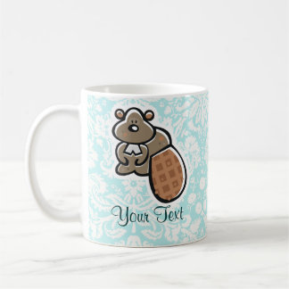 Taza De Café Castor lindo del dibujo animado