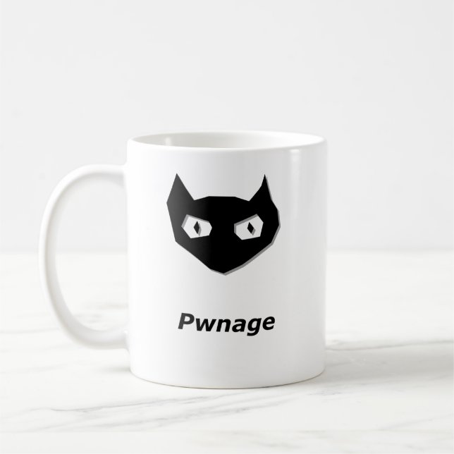 Taza De Café Cat Boo Pwnage (Izquierda)