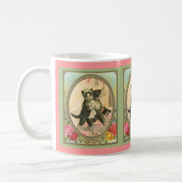 Taza De Café Cat Bride and Groom Wedding Day