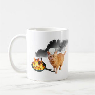 Taza De Café Cat Chef Mug