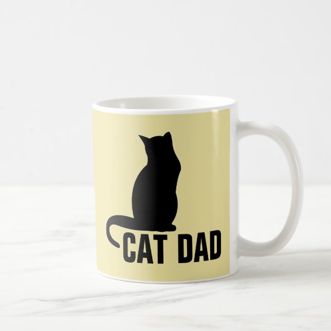 Taza De Café CAT DAD Coffee mugs (Derecha)