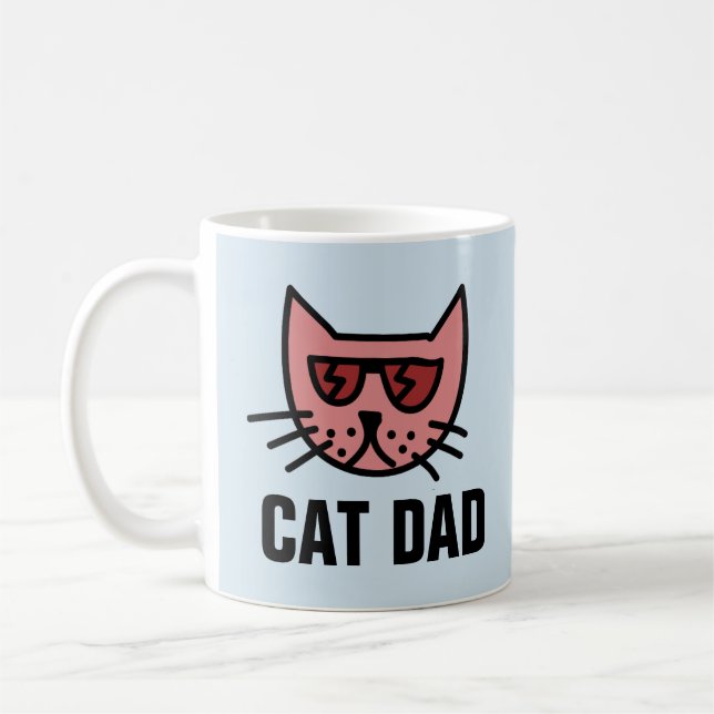 Taza De Café CAT DAD Coffee mugs (Izquierda)