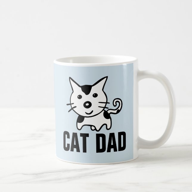 TAZA DE CAFÉ CAT DAD COFFEE MUGS (Derecha)