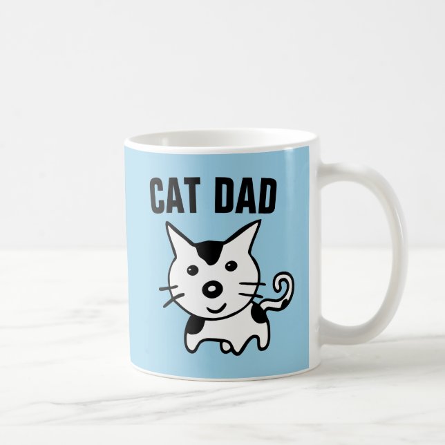 TAZA DE CAFÉ CAT DAD COFFEE MUGS (Derecha)