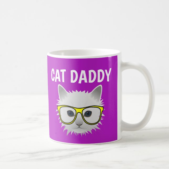 TAZA DE CAFÉ CAT DAD DADDY COFFEE MUGS (Derecha)