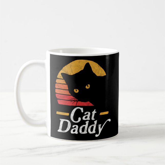 Taza De Café Cat Daddy Ochties Style Cat Dolresentido (Izquierda)