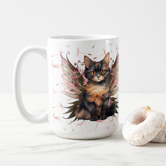 Taza De Café Cat Fairy (Subido por el creador)