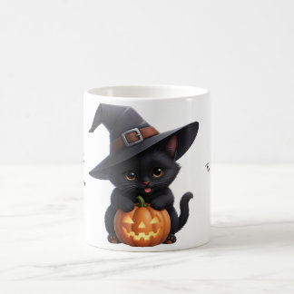 Taza De Café Cat Halloween Family