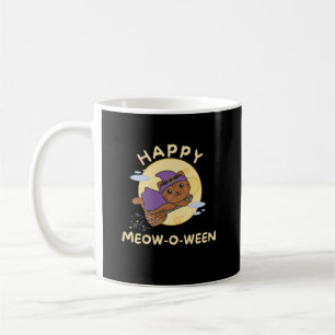 Taza De Café Cat Happy Halloween Happy Meow-o-ween