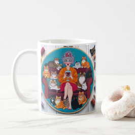 Taza De Café Cat Lady Mug