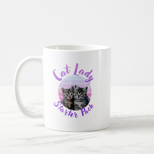 Taza De Café Cat Lady Starter Pack (Izquierda)