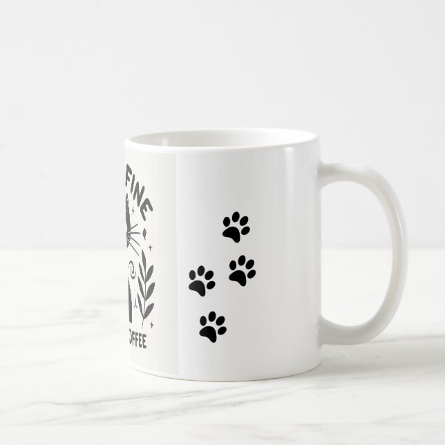 Taza De Café Cat Lover Mug (Derecha)