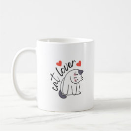 Taza De Café Cat Lover T-Shirt