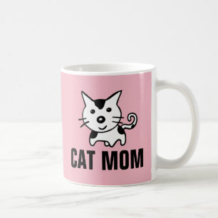 Taza De Café CAT MOM Coffee Mugs