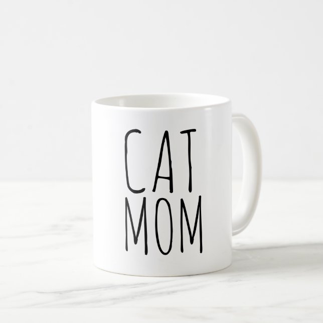 Taza De Café CAT MOM Coffee mugs (Anverso derecho)