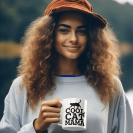 Taza De Café CAT MOM mamá gato fresco