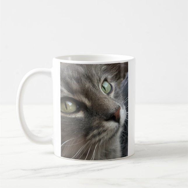 Taza De Café Cat Mug, I Believe In You, Motivational Mug (Izquierda)