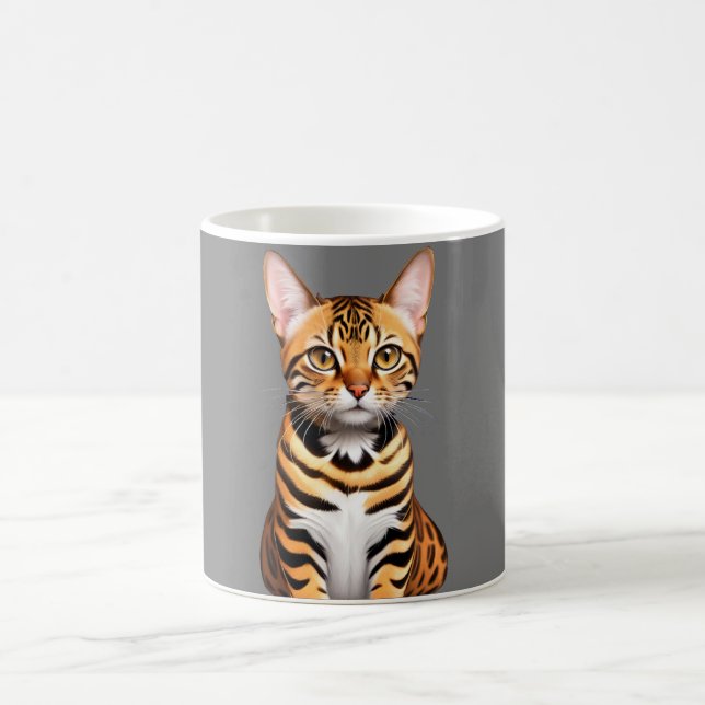 Taza De Café Cat Mugs - Edición de Bengala (Centro)