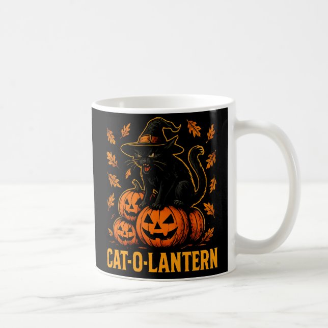 TAZA DE CAFÉ CAT-O-LANTERN (Derecha)