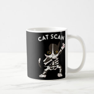 Taza De Café Cat Scan Ct Scan Funny Cat X-ray Pun Meme Rad Tech