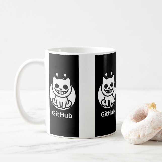 Taza De Café cat spacial mug (Con donut)