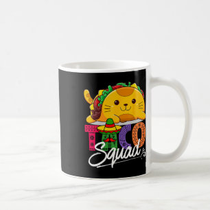 Taza De Café Cat Taco Squad Cinco De Mayo Cute Gracioso México