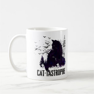 Taza De Café Cat-tastrophe - Un cuento gótico.w