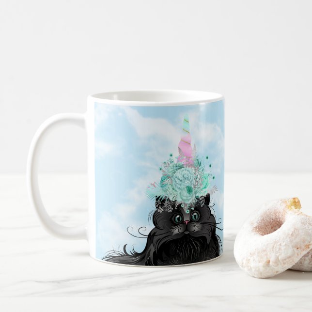 Taza De Café Catacorn de Niya (Con donut)