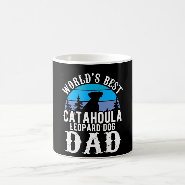 Taza De Café Catahoula Leopard Dog Dad (Centro)