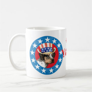 Taza De Café Catahoula patriótica