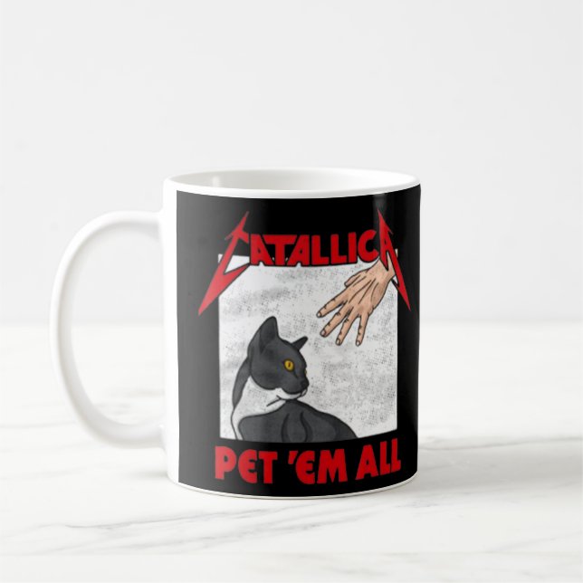 Taza De Café Catallica Mascota Em All (Izquierda)