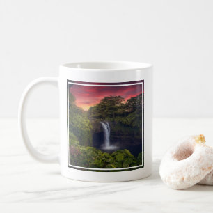 Taza De Café Cataratas Cataratas del arcoiris, Hilo, Hawaii