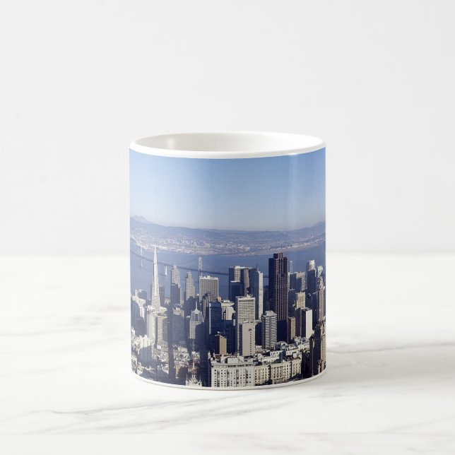 Taza De Café Cataratas de la naturaleza de San Francisco (Centro)
